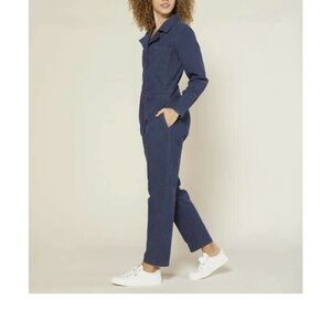 Outerknown Women’s Dark Navy Long Sleeve Jumpsuit Size XS NWT